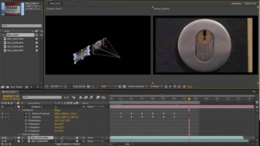 مفهوم شبیه سازی با نرم افزار افتر افکت چیست