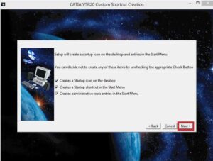 راهنمای نصب کتیا 9 کلیدهای میانبر کتیا