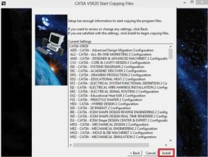 راهنمای نصب کتیا 11 پایان نصب کتیا