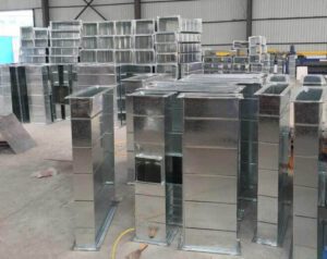 آشنایی با انواع مختلف تاسیسات مکانیکی 7 Production process of metal air duct