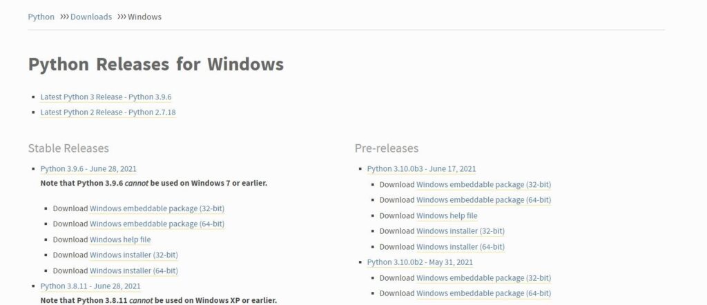 آموزش نصب پایتون برای ویندوز ۷ 4 دانلود آخرین ورژن پایتون برای ویندوز 7