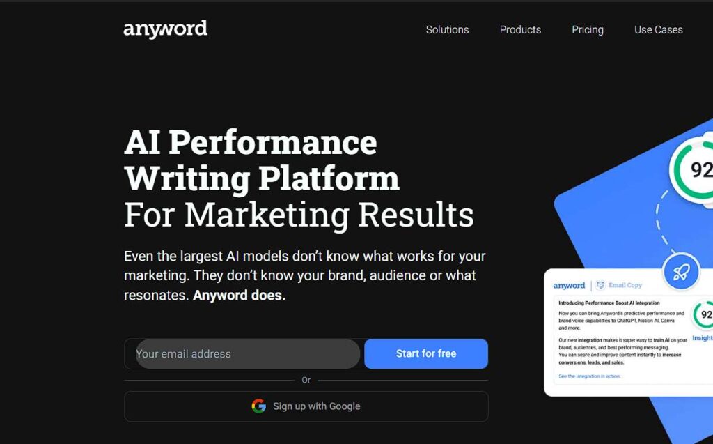بهترین ابزارهای هوش مصنوعی برای نوشتن مقاله در سال 2025 12 Anyword