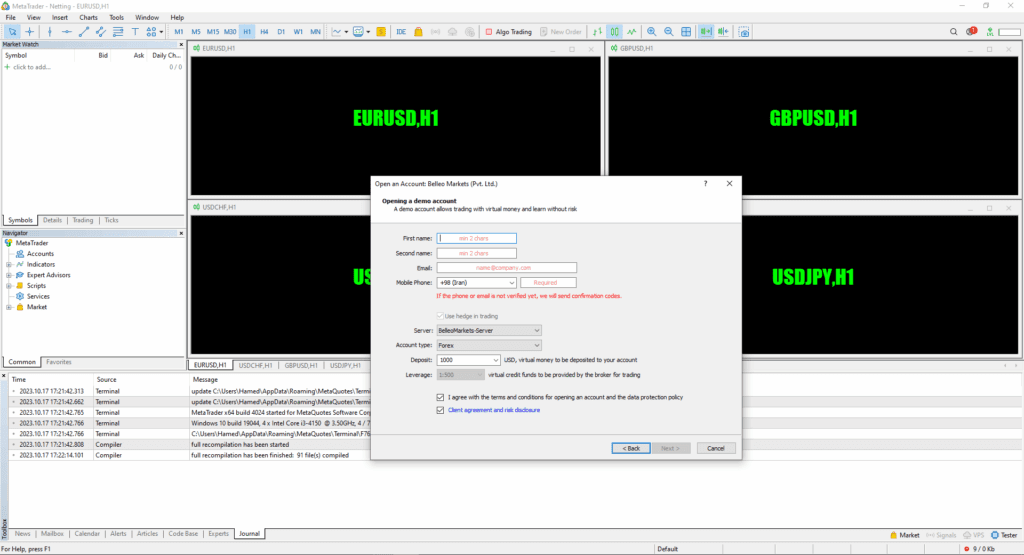 ورود به نسخه وب متا تریدر