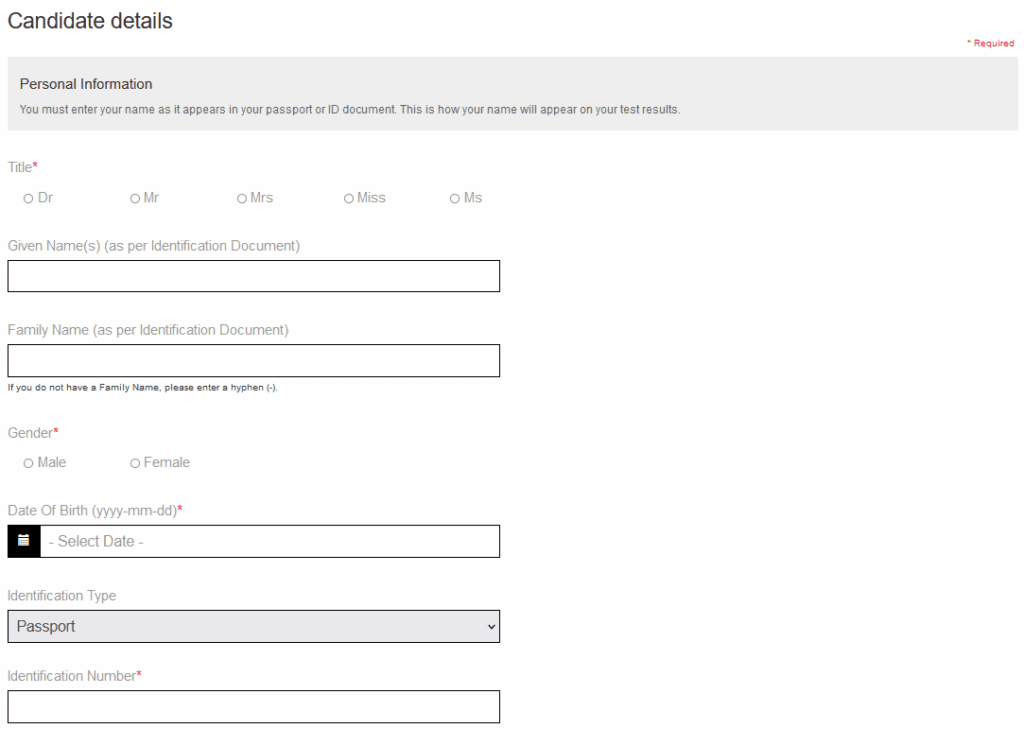آموزش کامل نحوه ثبت نام آزمون آیلتس به صورت گام به گام 5 ثبت نام در آزمون آیلتس