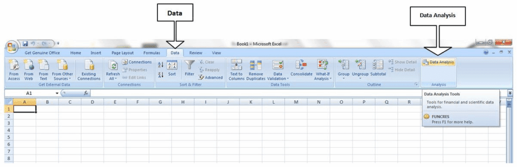 Data analysis در اکسل با کمک افزونه Analysis toolpak 2 آموزش Data analysis در اکسل با کمک افزونه Analysis toolpak