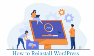 حذف وردپرس و نصب دوباره آن