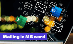 آموزش قسمت mailings در ورد 