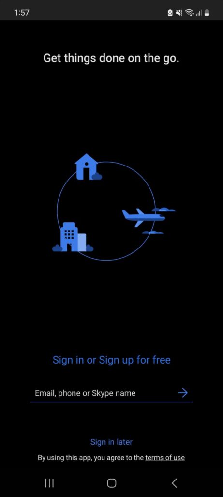 آموزش ورد اندروید 4 ایجاد سند جدید