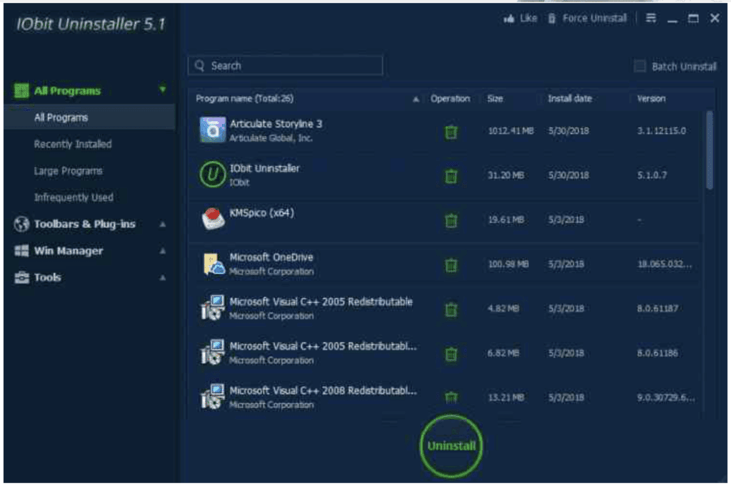 آموزش حذف کامل کتیا 3 آموزش حذف کامل کتیا با نرم افزار lobit uninstaller