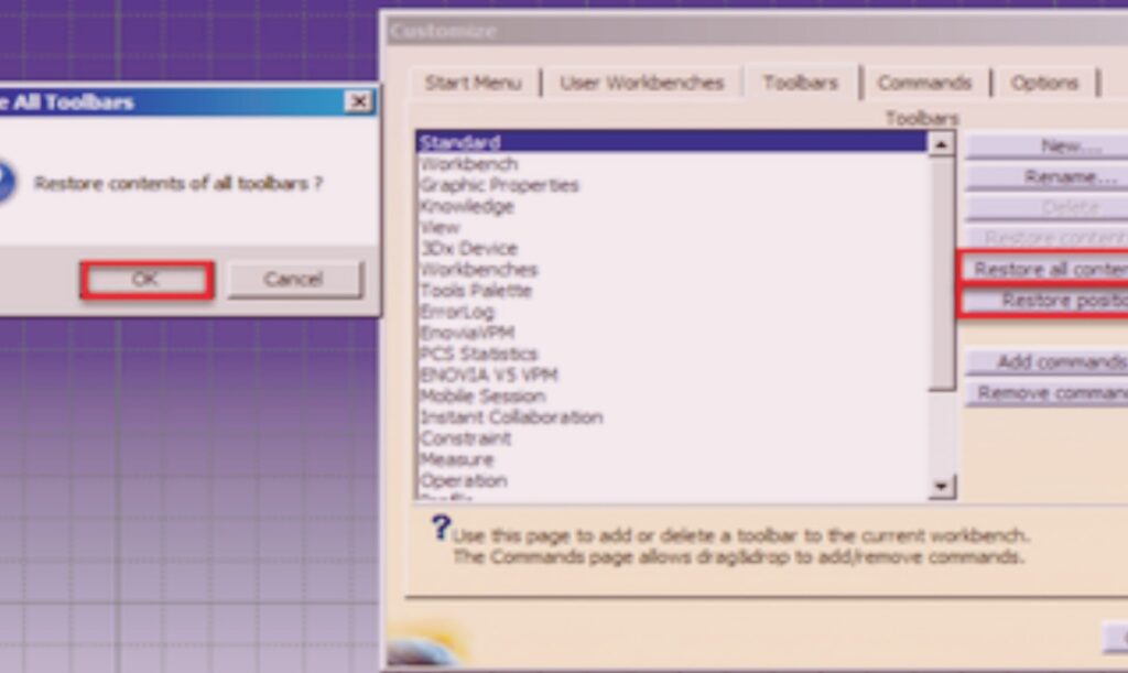 طراحی در کتیا + آموزش یک نمونه عملی 9 تنظیمات کنترل را به شکل استاندارد انجام دهید