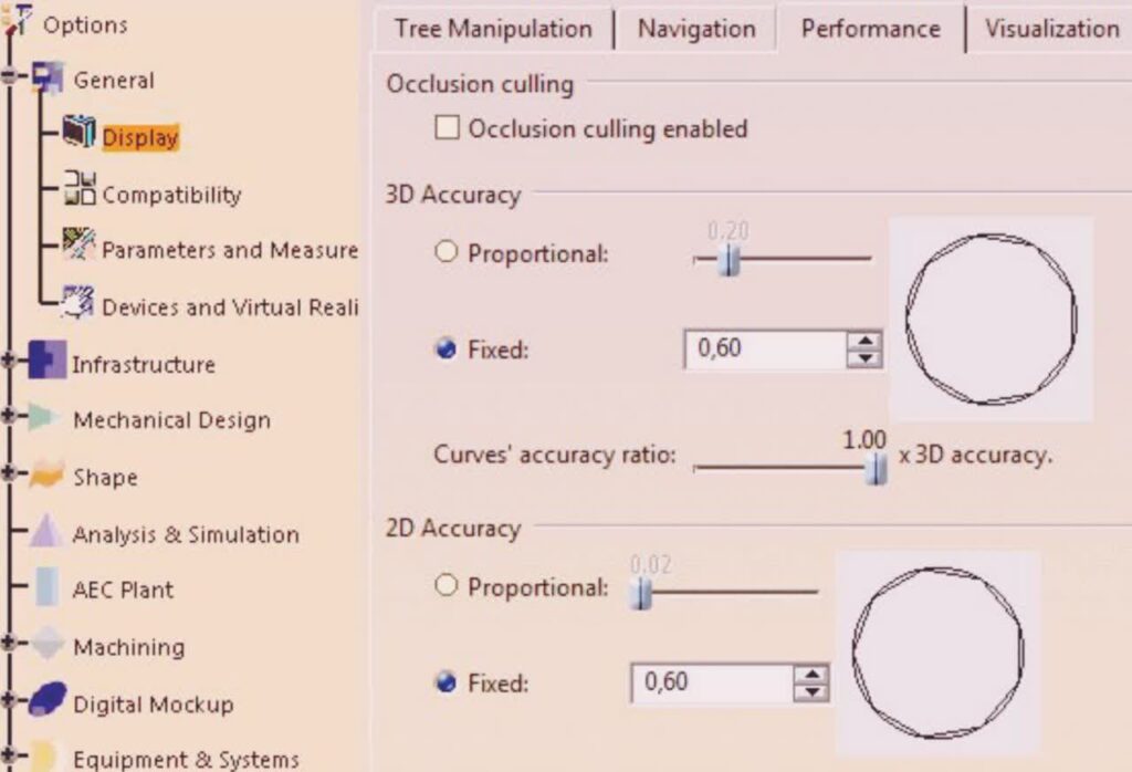تنظیمات view در کتیا