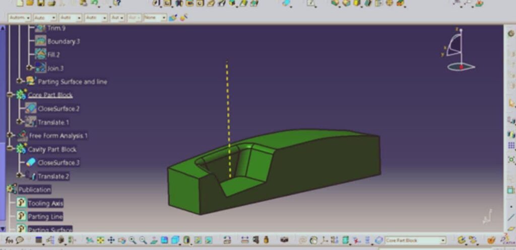 معرفی محیط های کتیا و اهمیت آنها در طراحی 6 طراحی حفره