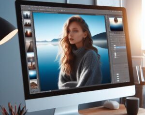 آموزش کوچک کردن بینی در فتوشاپ