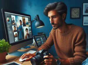 آموزش ادیت عکس چهره با فتوشاپ