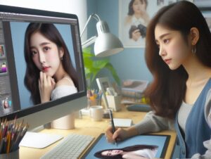 آموزش ادیت عکس تولد با فتوشاپ