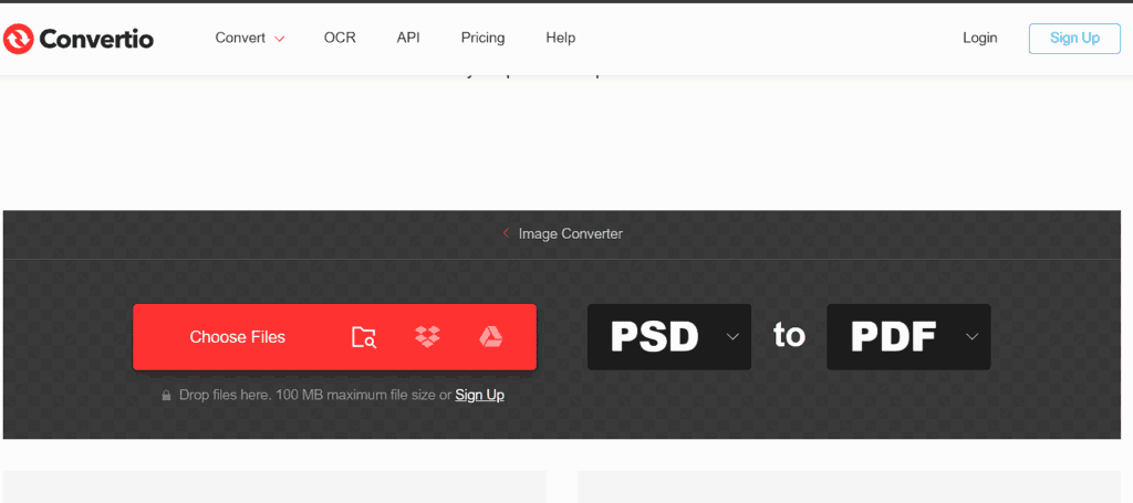 نحوه تبدیل فتوشاپ به pdf با چند روش آسان 5 تبدیل فایل PSD به PDF با استفاده از وبسایتهای آنلاین