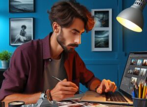 آموزش ساخت کارت ویزیت در فتوشاپ