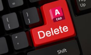 آموزش حذف اتوکد