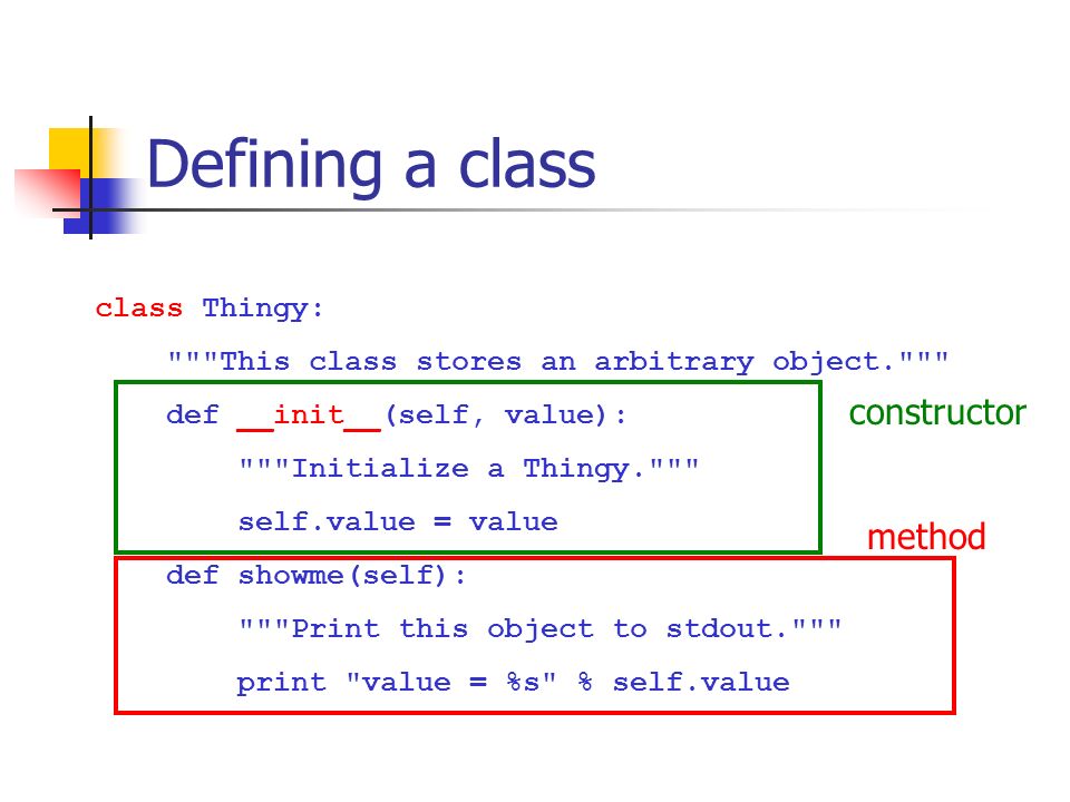 How To Define A Class In Python