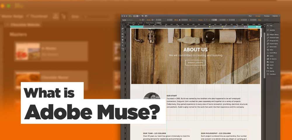 بدون کدنویسی با Adobe Muse وب سایت خود را طراحی کنید