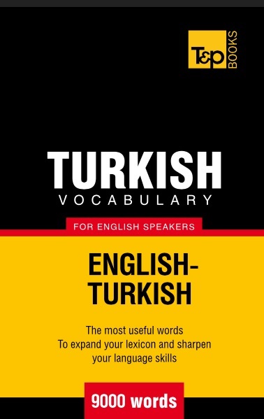 کتاب لغات ترکی استانبولی
