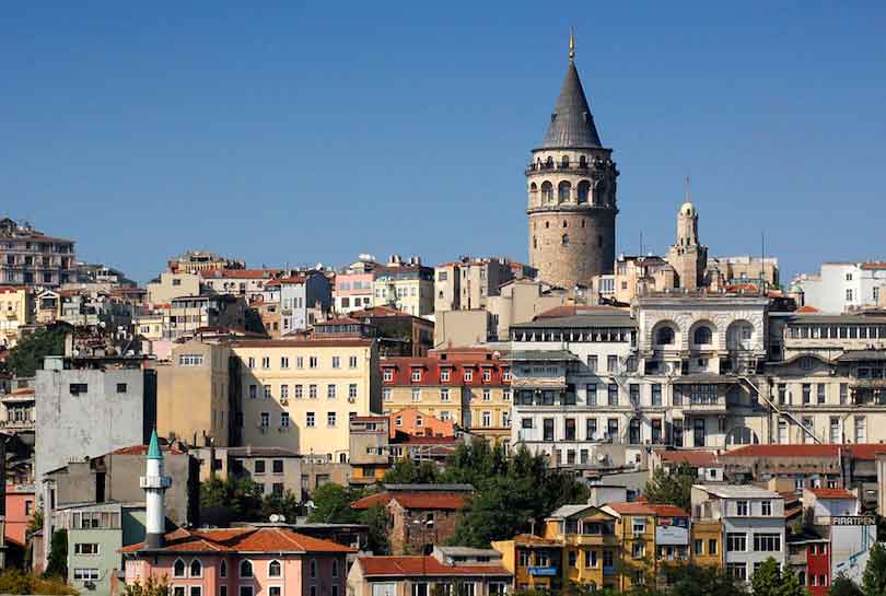 برج گالاتا از مناطق دیدنی استانبول