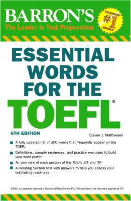 Dictionary words essential words for toefl