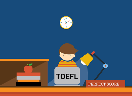 TOEFL test scoring