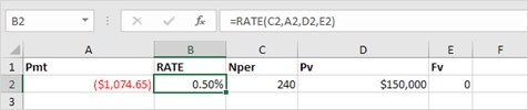 آرگومان Rate