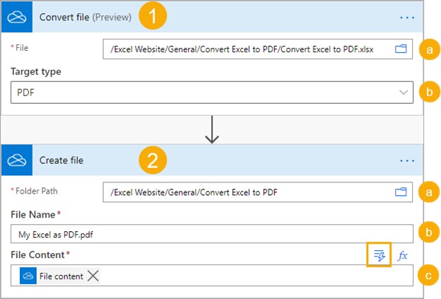 تبدیل اکسل به pdf به‌صورت اتوماتیک