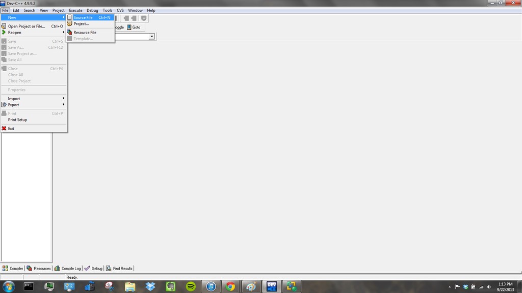 آموزش ++Dev-C 10 ایجاد پروژه در ++dev-C