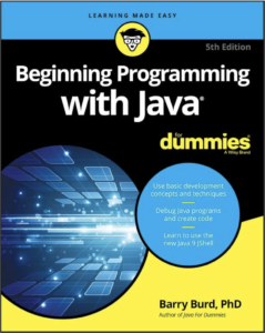کتاب beginning Progamming with Java for Dummies