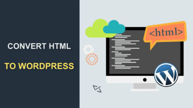 تبدیل قالب HTML به وردپرس