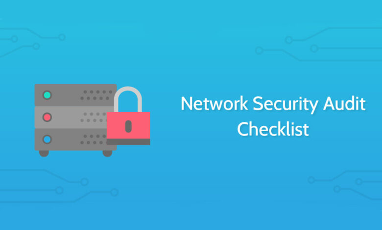 چک لیست امنیت شبکه