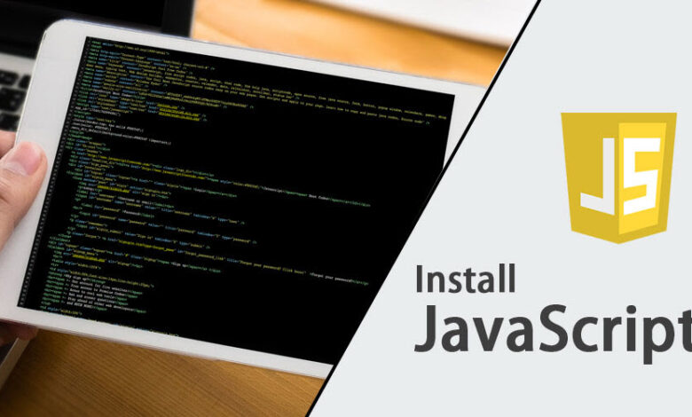قدم به قدم آموزش نصب جاوا اسکریپت