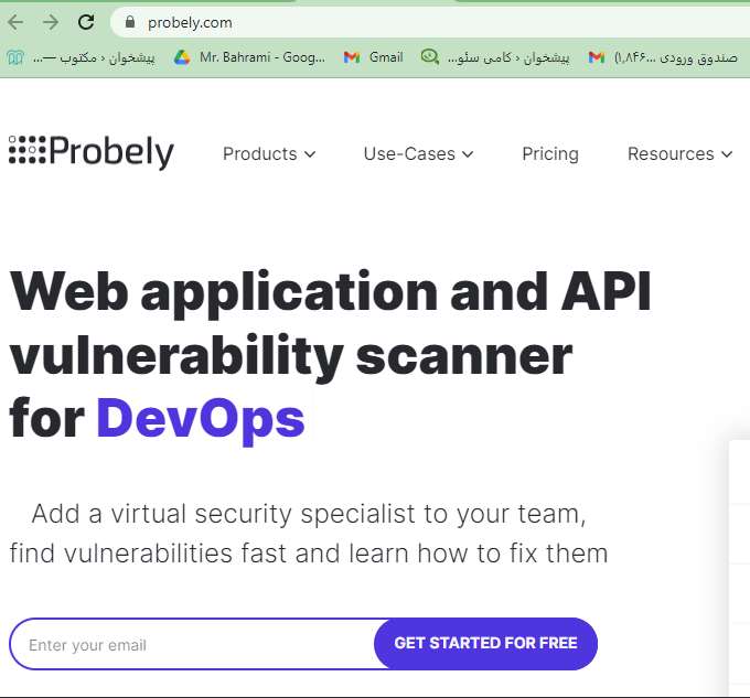 ابزار Probely برای اسکن آسیب‌پذیری‌های وب