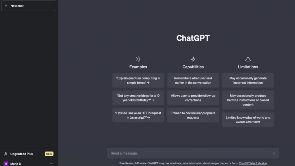 نوشتن پرامپت در ChatGPT