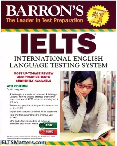 کتاب های آیلتس - بهترین منابع آیلتس برای شروع کار 1 معرفی کتاب Barron's IELTS