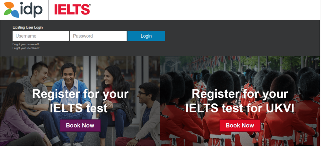 Register for your IELTS test