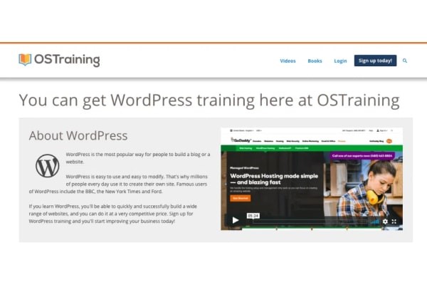 OSTraining، یک آموزشگاه آنلاین