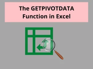 تابع تابع getpivotdata در اکسل