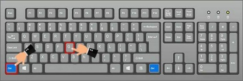 A keyboard with a hand pressing a key Description automatically generated