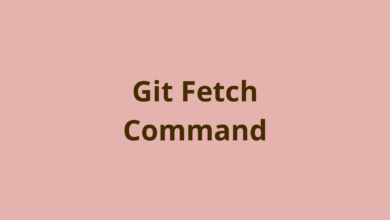 Git fetch چیست