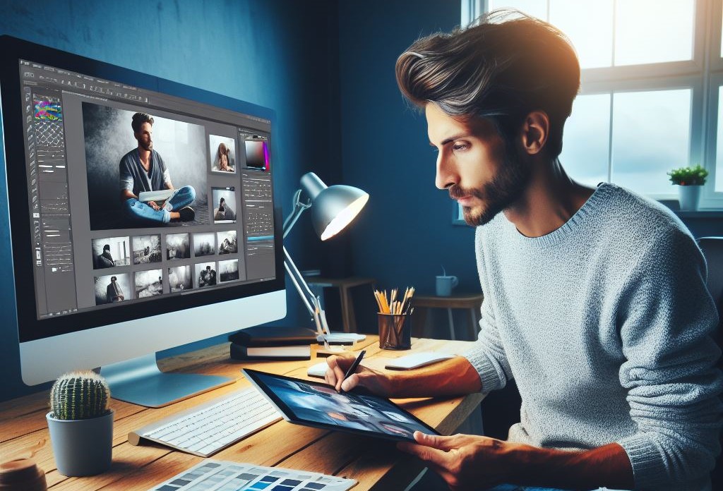 نحوه ساخت بنر در فتوشاپ