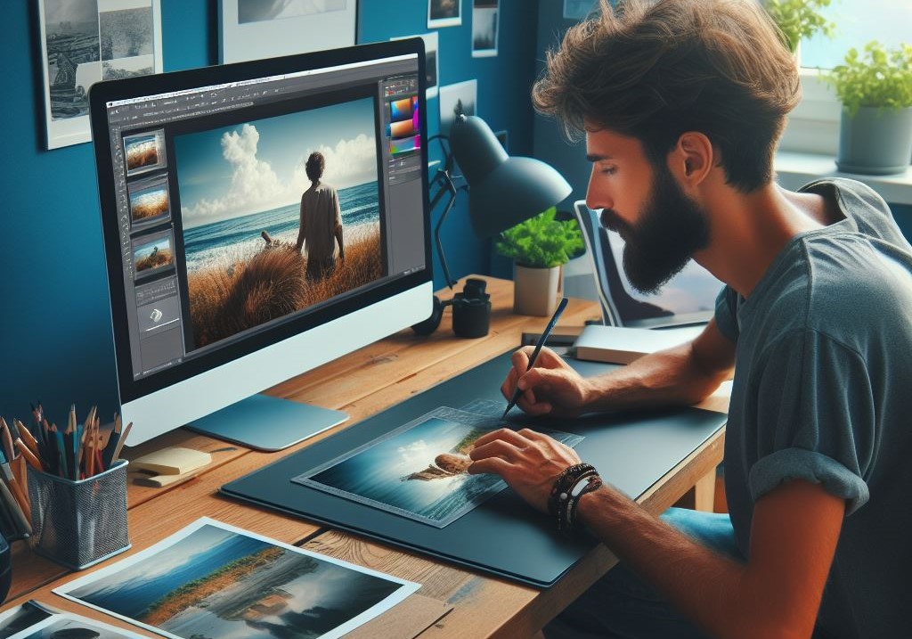 آموزش اصلاح عکس قدیمی با فتوشاپ