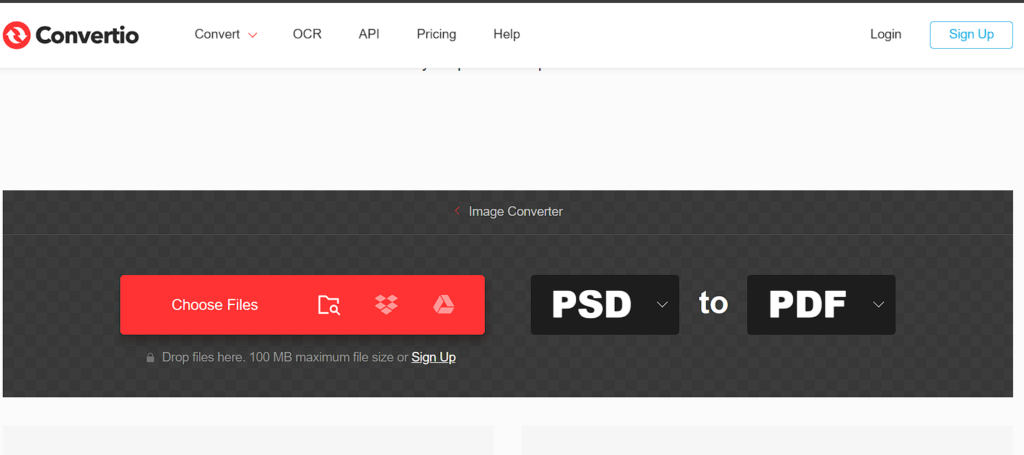 تبدیل فایل PSD به PDF با استفاده از وب‌سایت‌های آنلاین
