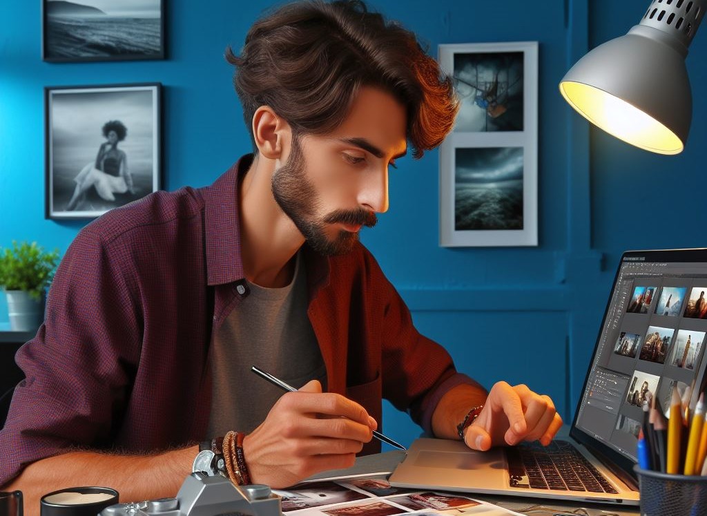 آموزش ساخت کارت ویزیت در فتوشاپ