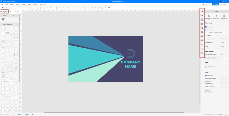 How to Make A Business Card in EdrawMax