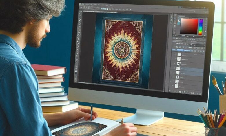 آموزش طراحی جلد با فتوشاپ