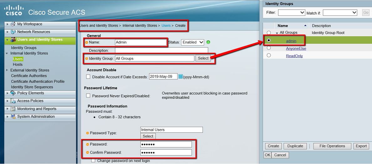 مراحل آموزش cisco acs: